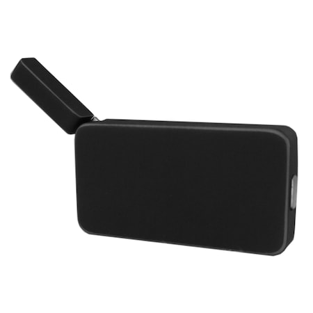 Inox BD1023 Surface Mount Privacy ADA Barn Door Lock Graphite Black 19G BD1023-19G